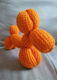 Image 3 of Small Knitted Balloon Dog