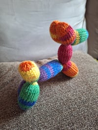 Image 6 of Small Knitted Balloon Dog