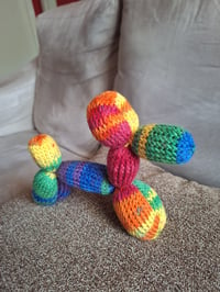 Image 7 of Small Knitted Balloon Dog