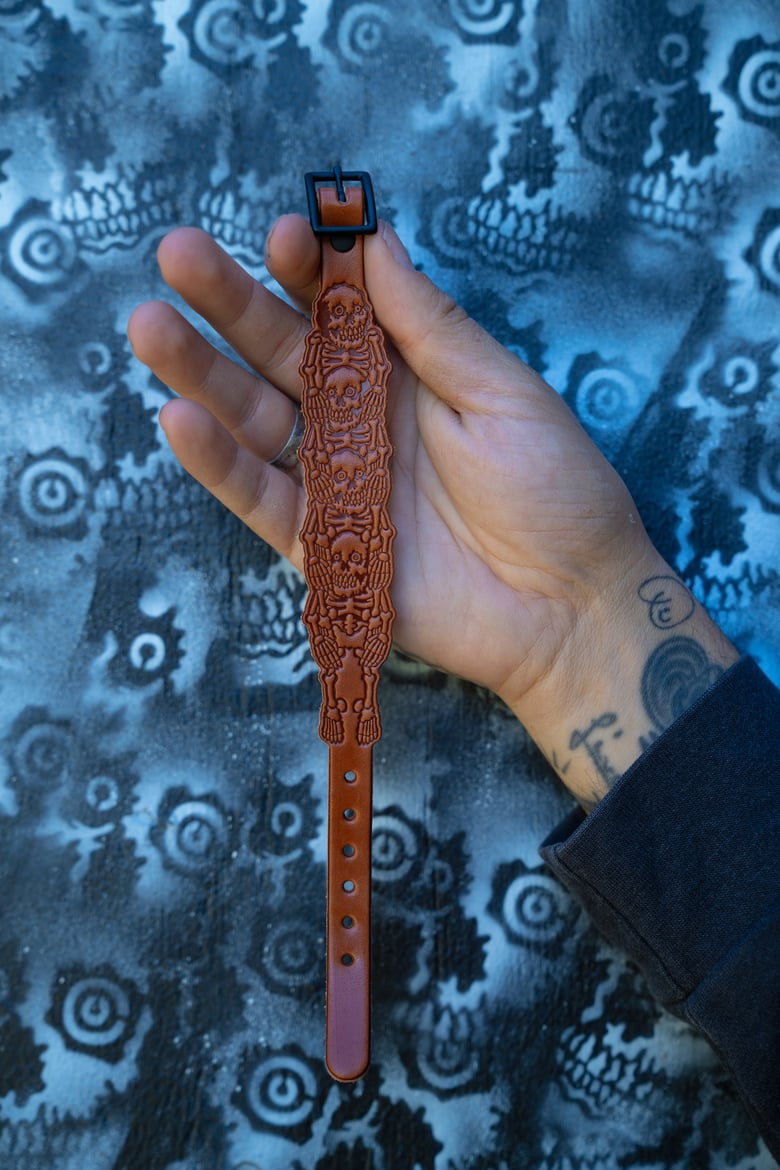 Image of Rx Leather Chonk Bracelet