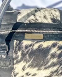 Image 2 of Cow hide duffle bag
