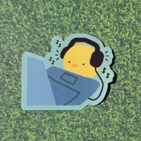 Image 3 of what's he listening to