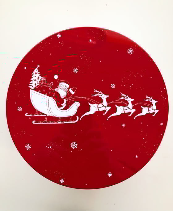 Image of BISCUITS & BUTTONS SEWING KIT - SANTA AND HIS SLEIGH