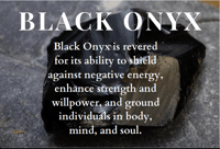 Image 6 of Tigers eye, onyx chakra adjustable necklace with wood accents