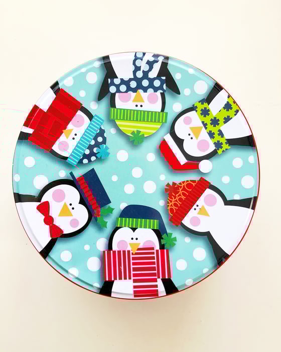 Image of BISCUITS & BUTTONS SEWING KIT - PENGUINS