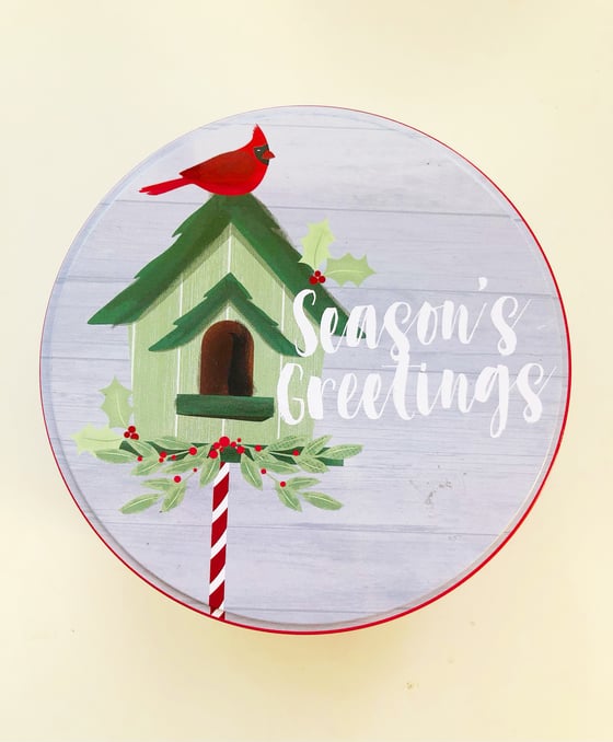 Image of BISCUITS & BUTTONS SEWING KIT - SEASON’S GREETING