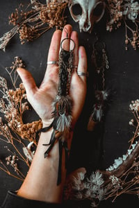 Image 5 of Feather and Braid earrings