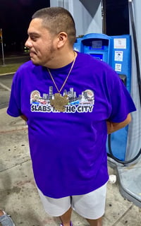 Purple “Slabs In The City” Shirt