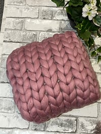 Image 2 of Hand Knitted Giant Knit Cushion