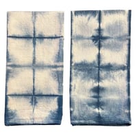 Image 4 of Indigo Shibori Kitchen Towel