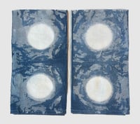 Image 5 of Indigo Shibori Kitchen Towel