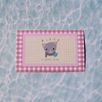 Image 1 of kitty loves fish