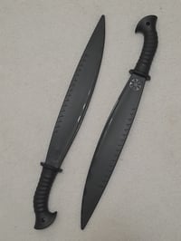 Image 1 of ONE PAIR - Training Polypropylene Filipino Barong Sword 