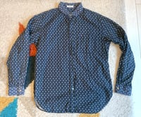 Image 1 of Engineered Garments paisley print button down shirt, size M