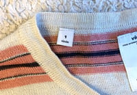 Image 4 of Visvim 2012ss ornette border crew (hemp) sweater, size 1 (fits XS/S)