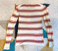 Image 6 of Visvim 2012ss ornette border crew (hemp) sweater, size 1 (fits XS/S)