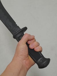 Image 2 of Polypropylene Training Kukri Sword Black for Martial Arts