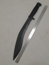 Image 4 of ONE PAIR - Polypropylene Training Kukri Sword Black for Martial Arts