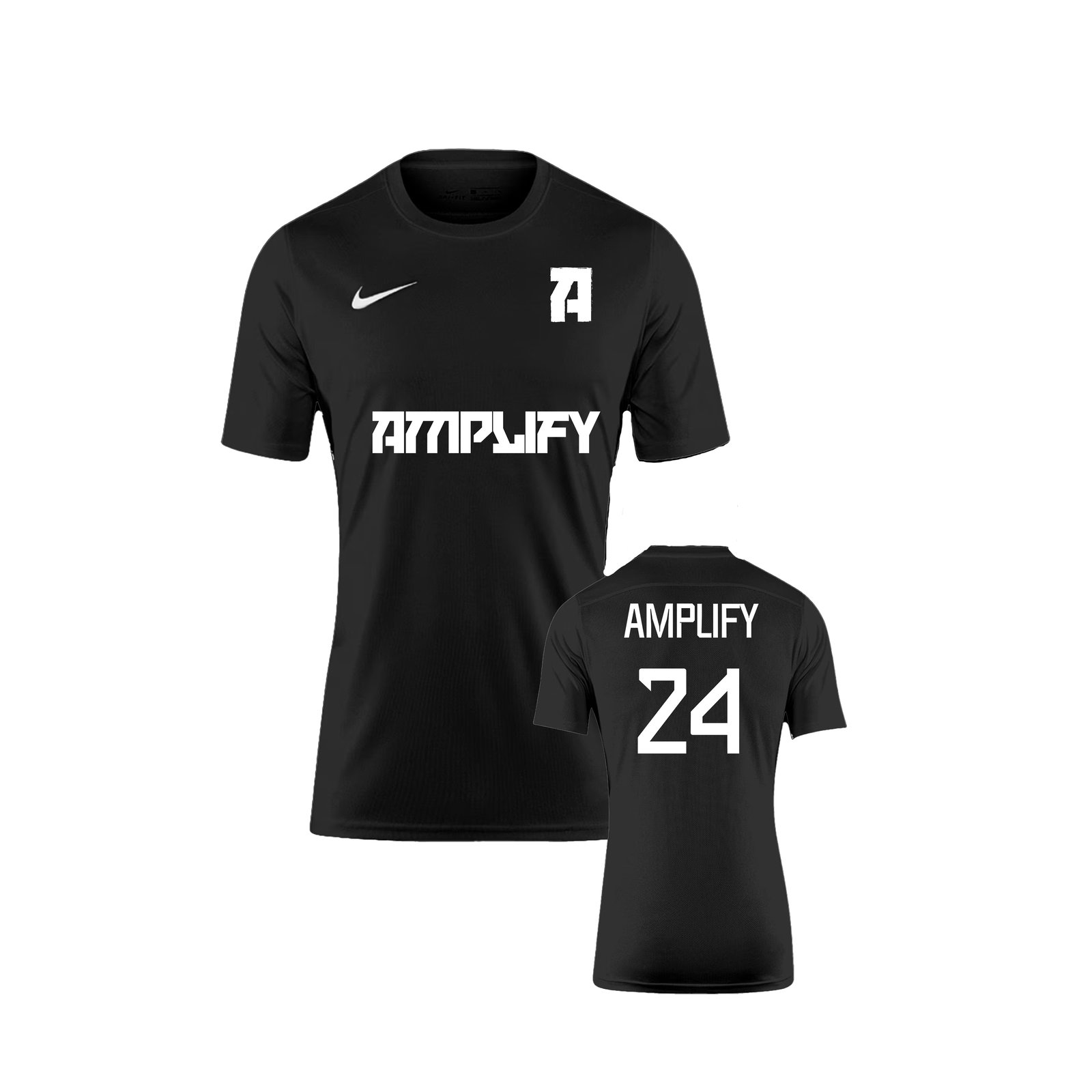 AFJB × CPG Official FOOTBALL TEE Size:L AMPLIFY BLACK | Clubfc.uk
