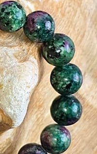 Image 2 of Ruby Zoisite crystal bracelet