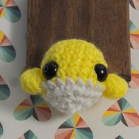 Image 5 of Crochet Whale Keychain