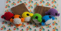 Image 1 of Crochet Whale Keychain