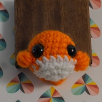 Image 4 of Crochet Whale Keychain