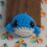 Image 8 of Crochet Whale Keychain