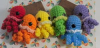 Image 1 of Crochet Jellyfish Keychain