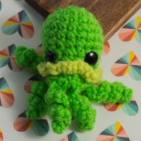 Image 6 of Crochet Jellyfish Keychain