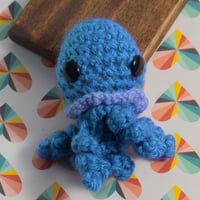 Image 7 of Crochet Jellyfish Keychain
