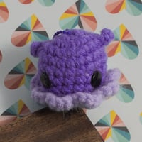 Image 9 of Crochet Dumbo Octo Keychain