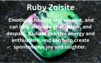 Image 3 of Ruby Zoisite crystal bracelet