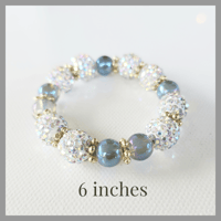 Image 2 of  Snow Queen's Bracelet and Snow Queen's Earringsfor Kids Teens Girls 