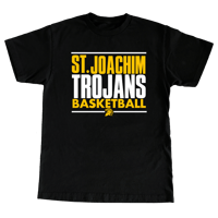 #094 St Joachim Trojans Basketball - Black Shirt