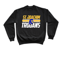 #011 St Joachim Trojans 2025 - Black Crewneck