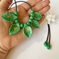 Image 7 of Festive Green Necklace