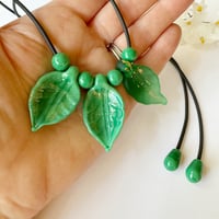 Image 6 of Christmas Green Necklace