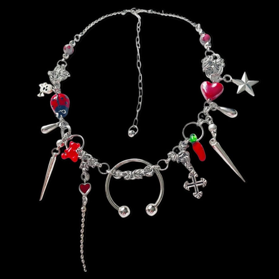 Image of Seeing Red Necklace