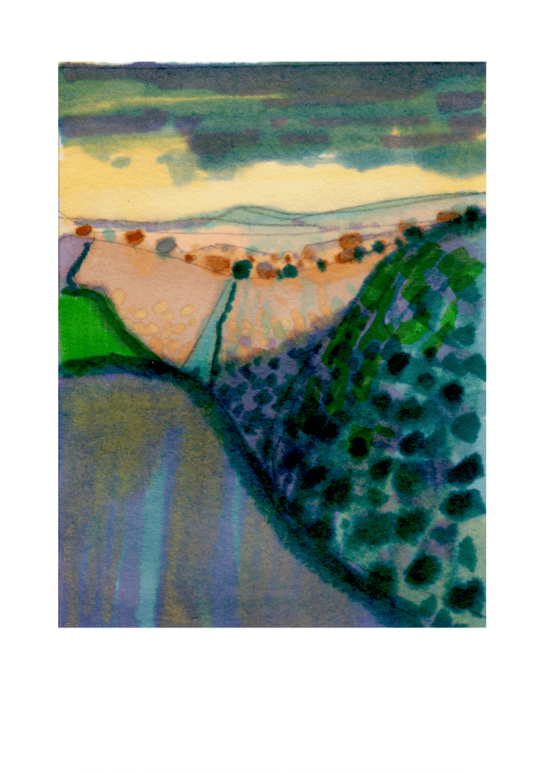 Image of Wiltshire Hills Drawing 5