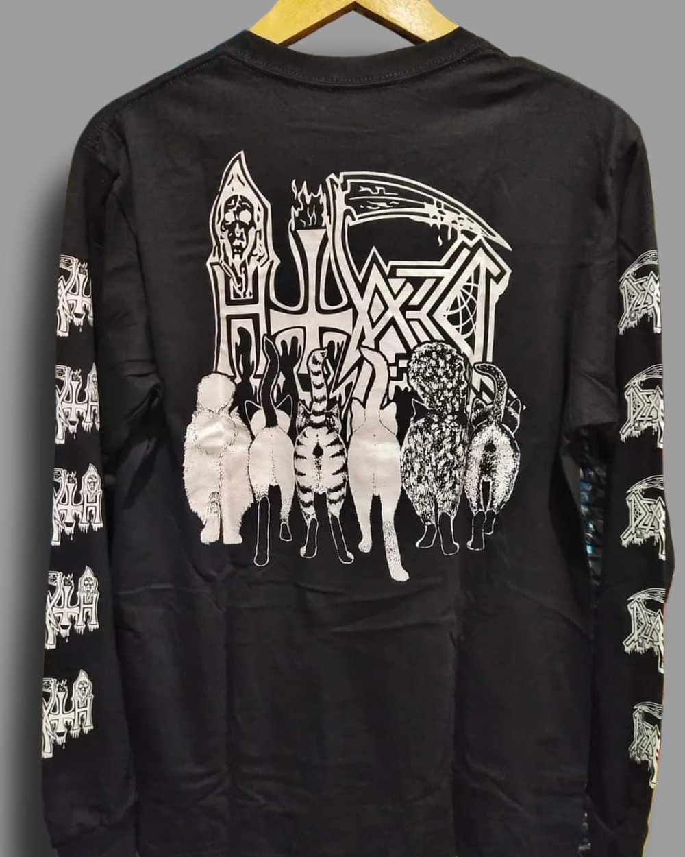 DEATH Kitten Black T-shirt and Long Sleeves