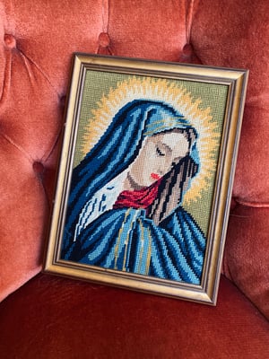 Image of Canevas anciens de la vierge et du Christ