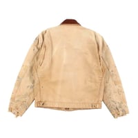 Image 3 of Vintage 90s Carhartt Detroit Jacket - Tan