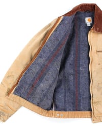 Image 4 of Vintage 90s Carhartt Detroit Jacket - Tan