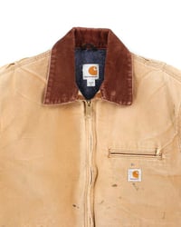 Image 2 of Vintage 90s Carhartt Detroit Jacket - Tan