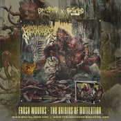 Image of *PRERORDER* Fresh Wounds "The Origins of Mutilation" Debut Album CD And Wall Banner Flag!