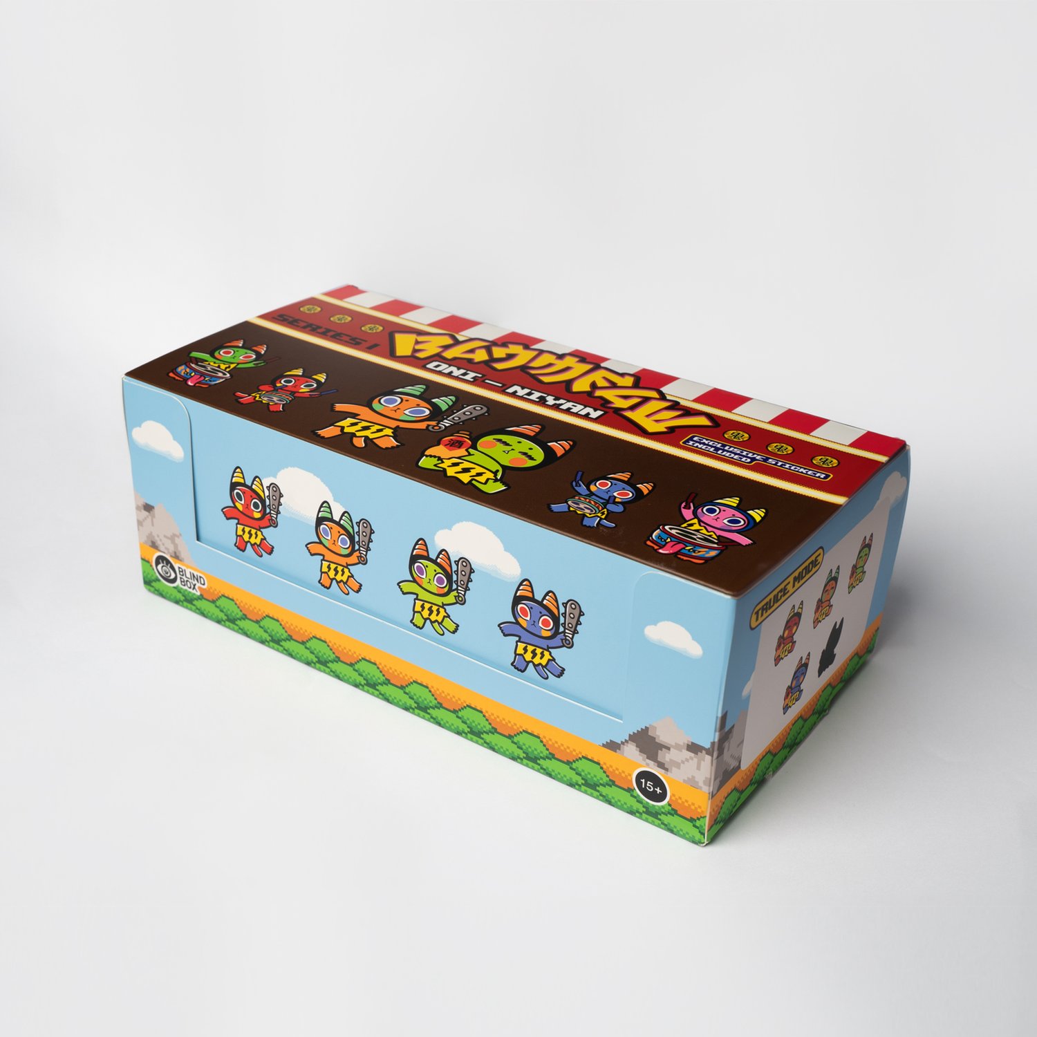 Image of BADMEAW ONI-NYAN BLIND BOX TRAY 