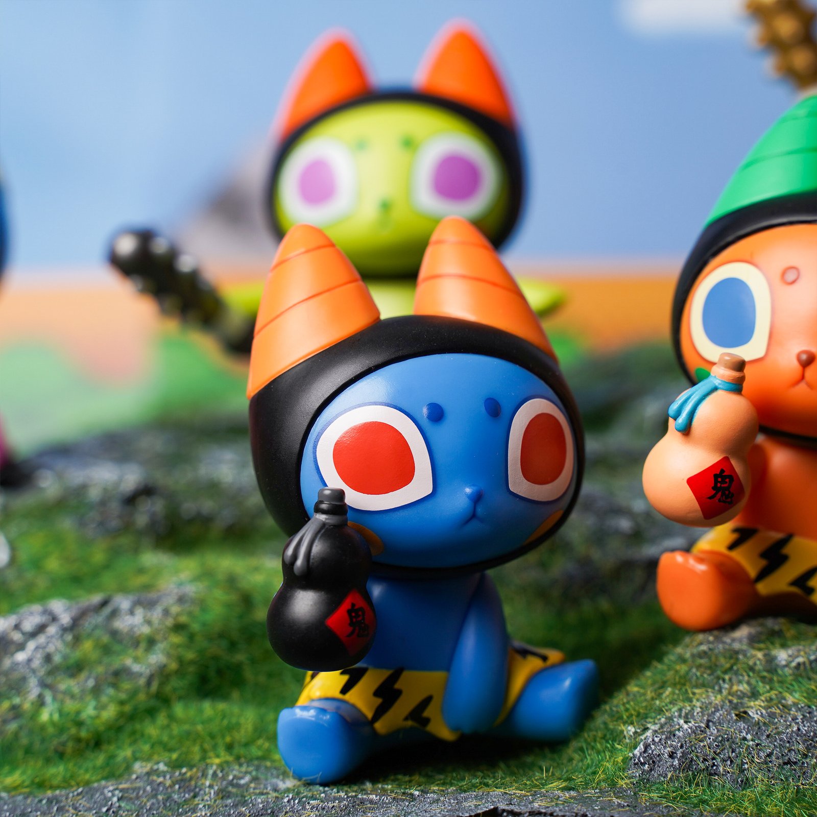 Unbox Industries — BADMEAW ONI-NYAN BLIND BOX TRAY