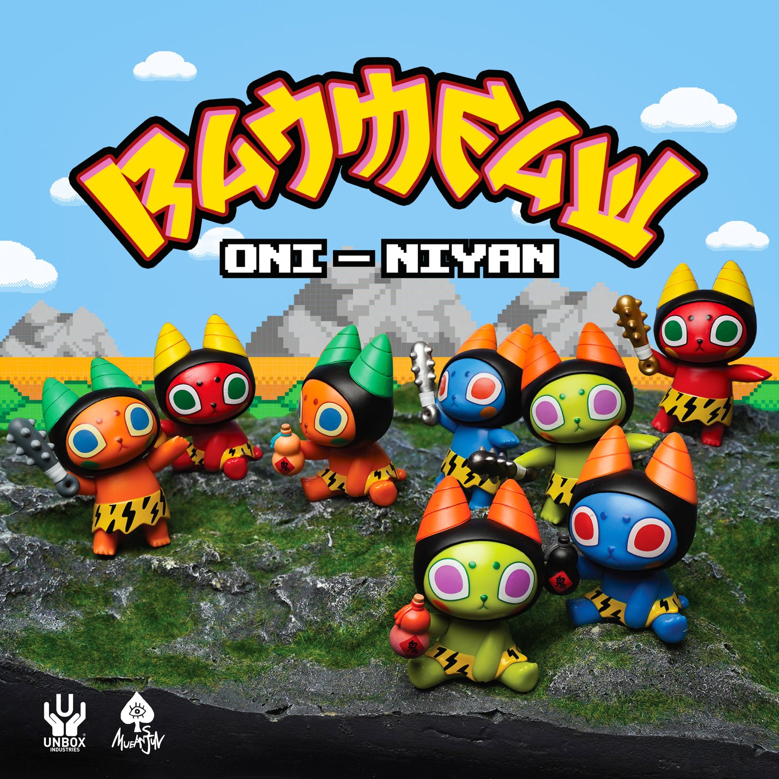 Unbox Industries — BADMEAW ONI-NYAN BLIND BOX
