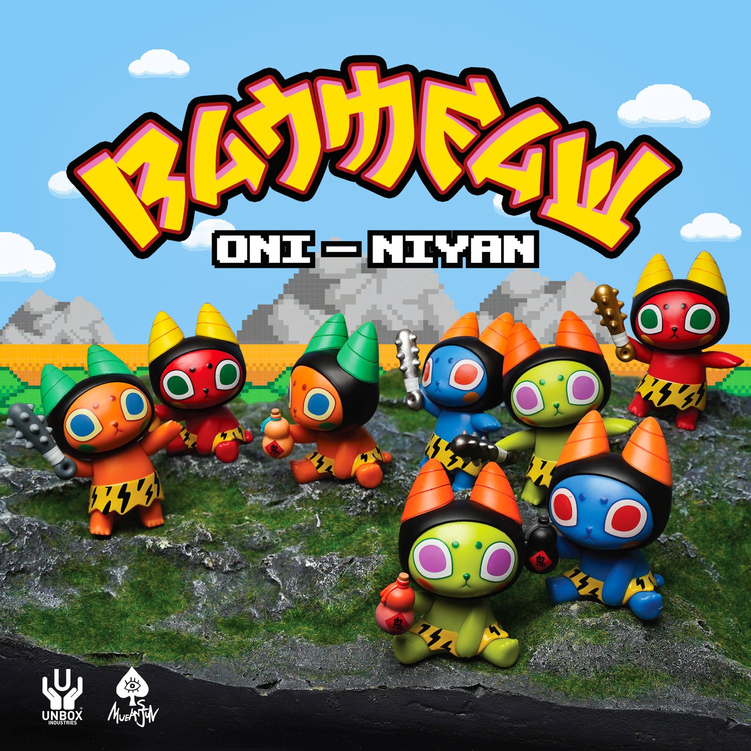 Image of BADMEAW ONI-NYAN BLIND BOX